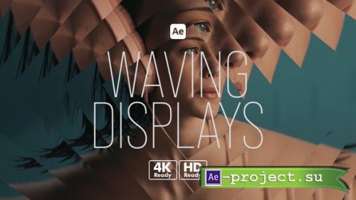 Videohive - Waving Displays - 53238589 - Project for After Effects