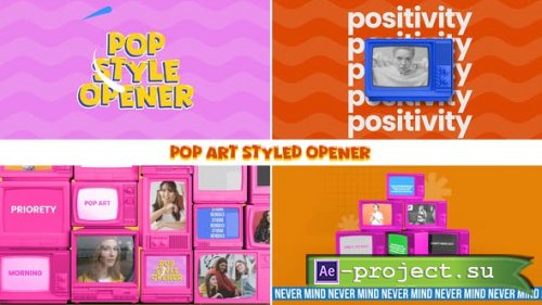 Videohive - POP Art Styled Opener - 53259234 - Project for After Effects