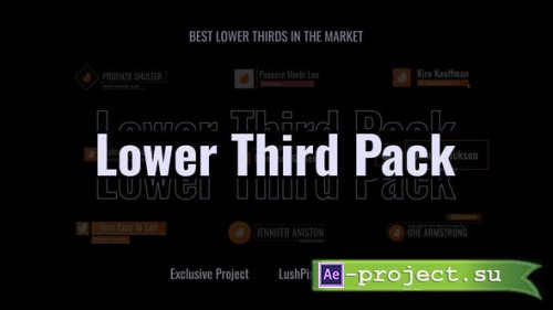 Videohive - Modern Logo Lower Thirds - 53274911 - Project for After Effects