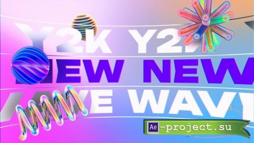 Videohive - Y2k Shapes Intro - 53263117 - Project for After Effects