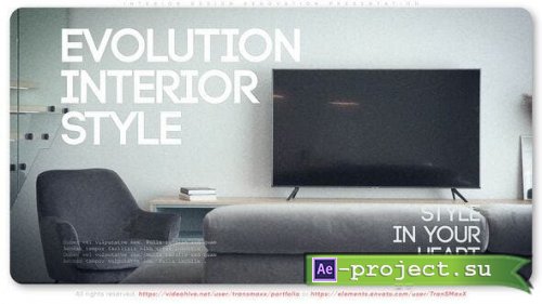 Videohive - Interior Design Renovation Presentation - 53297547 - Project for After Effects