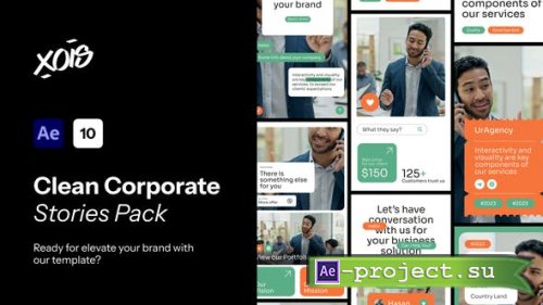 Videohive - Clean Corporate Promo Stories Pack - 53303703 - Project for After Effects