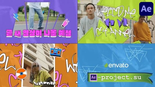 Videohive - Colorful Urban Slides for After Effects - 53291064 - Project for After Effects