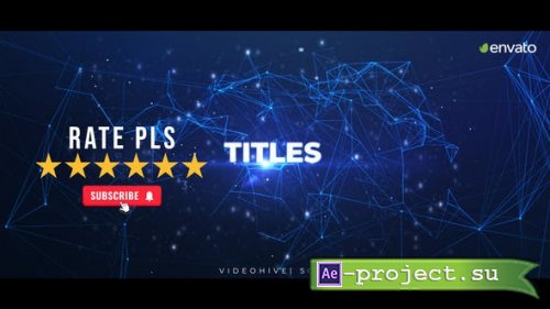 Videohive - Plexus Inspiration Titles - 53316385 - Project for After Effects