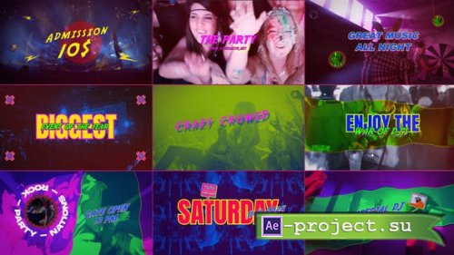 Videohive - The Party - 51748986 - Project for After Effects