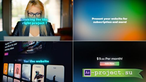 Videohive - Marketing Web Promo - 53060107 - Project for After Effects