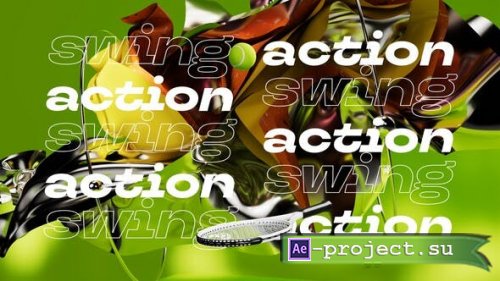 Videohive - Tennis Sport Intro and Logo Reveal - 53318012 - Project for After Effects