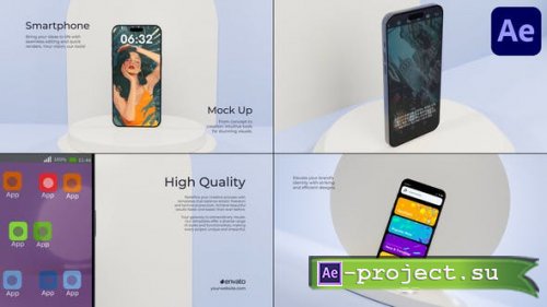 Videohive - Smartphone Mockup for After Effects - 53326373 - Project for After Effects