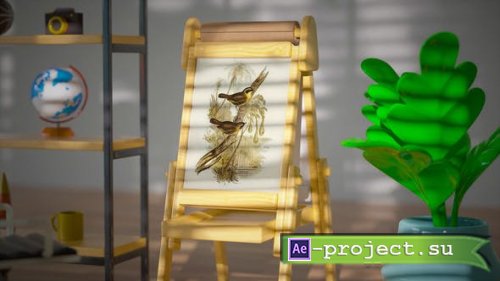 Videohive - Art Easel - Art Intro - 53365623 - Project for After Effects