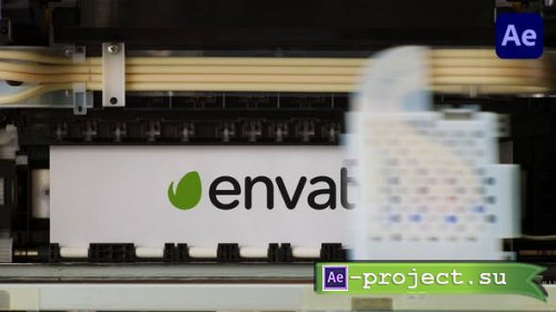 Videohive - Printer Logo - 53365711 - Project for After Effects