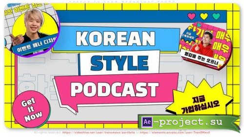 Videohive - Korean TV Show Broadcast Promo - 53365712 - Project for After Effects