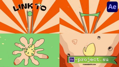 Videohive - Sushi Chopsticks Logo Opener for After Effects - 53381023 - Project for After Effects