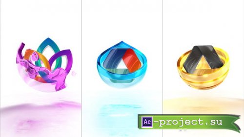 Videohive - Glass Ball Logo - 53341987 - Project for After Effects