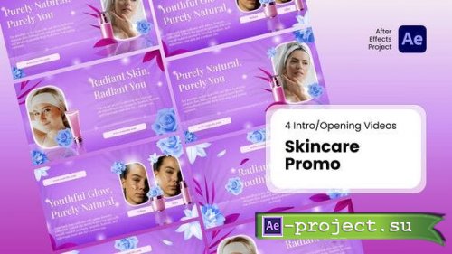 Videohive - Promotional Intro - Skincare Promo After Effects Project Files - 53345327 - Project for After Effects