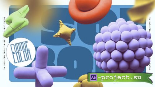 Videohive - 3D Inflatables Typography Intro - 53341041 - Project for After Effects