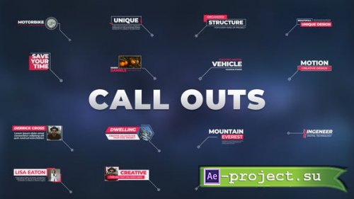 Videohive - Call Outs - 53366547 - Project for After Effects