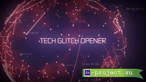 Videohive - Technology Glitch Opener - 53391328 - Project for After Effects