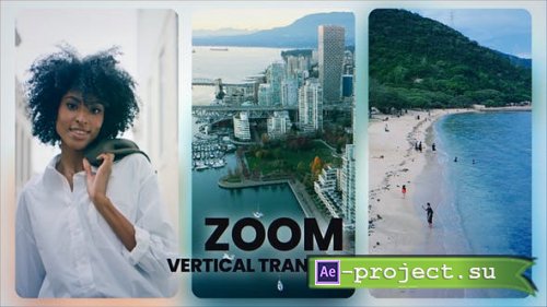 Videohive - Vertical Zoom Transitions - 53404221 - Project for After Effects