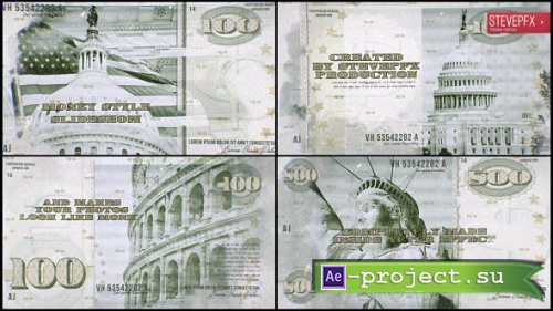 Videohive - Money Style Slideshow - 20957633 - Project for After Effects