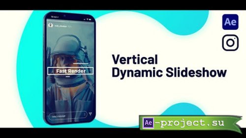 Videohive - Slideshow Dynamic Vertical - 53423607 - Project for After Effects