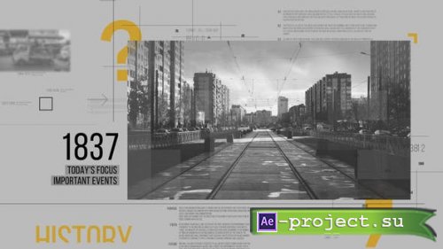 Videohive - Modern timeline Slideshow -  44353841 - Project for After Effects