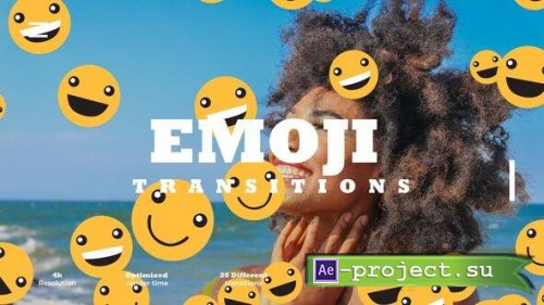 Videohive - Emoji Transitions - 53462127 - Project for After Effects