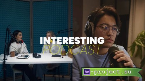 Videohive - Podcast Opener - 53437066 - Project for After Effects