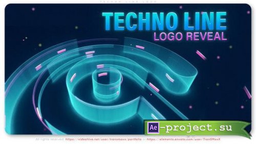 Videohive - Techno Line Logo - 53439119 - Project for After Effects