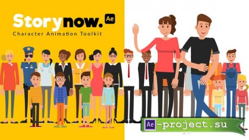 Videohive - Story Now | Characters Animation - 53465397 - Project for After Effects