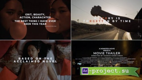 Videohive - Movie Trailer - 25257015 - Project for After Effects