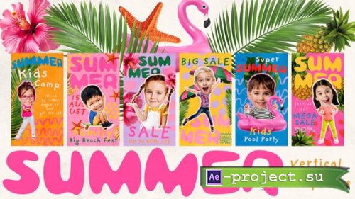 Videohive - Summer Kids Reels - 53330395 - Project for After Effects