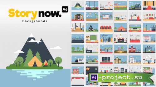 Videohive - Story Now | Backgrounds - 53499974 - Project for After Effects