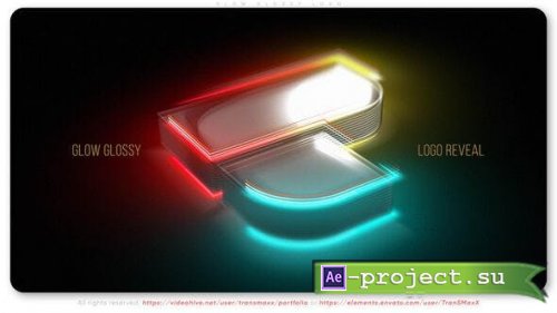 Videohive - Glow Glossy Logo - 53473019 - Project for After Effects