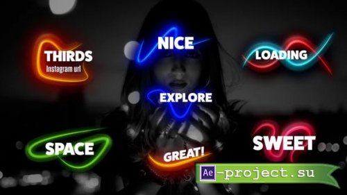 Videohive - Shiny Lines Lower Thirds - 53495539 - Project for After Effects