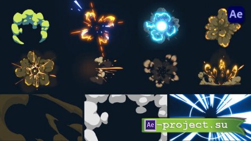Videohive - Explosion FX Motion Elements [After Effects] - 53508404 - Project for After Effects