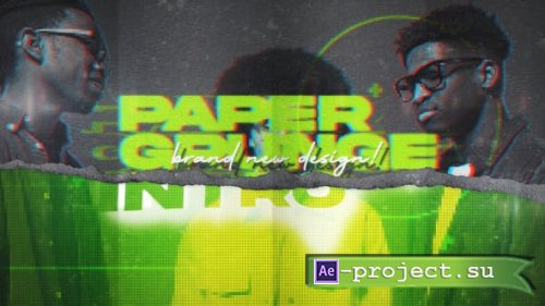 Videohive - Paper Grunge Intro - 53506725 - Project for After Effects