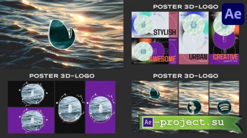 Videohive - Poster 3D Logo for After Effects - 53465127 - Project for After Effects