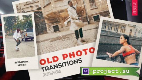 Videohive - Old Photo Transitions - 53406274 - DaVinci Resolve Templates