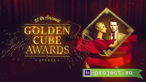 Videohive - Golden Cube - Awards Pack - 11292968 - Project for After Effects