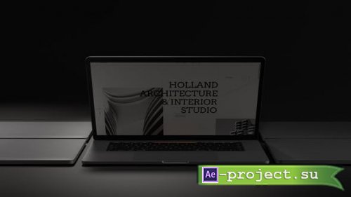 Videohive - Website Promo Laptop Mockup - 53539472 - Project for After Effects