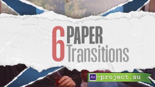 Videohive - Paper Transitions - 53546011 - Project for After Effects