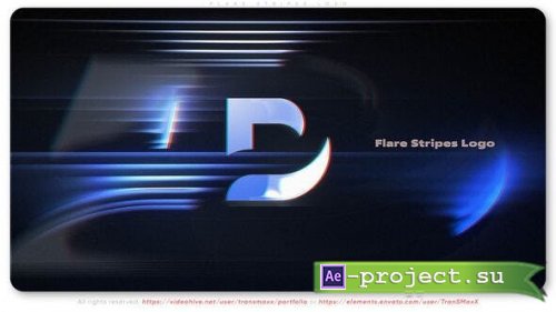 Videohive - Flare Stripes Logo - 53545550 - Project for After Effects