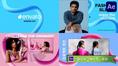 Videohive - Gradient Fashion Slides for After Effects - 53551834 - Project for After Effects