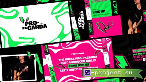 Videohive - Music Festival After Effect Template - 53544407 - Project for After Effects