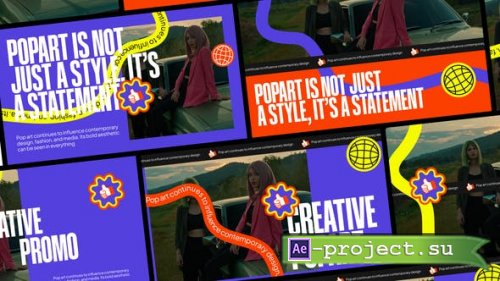 Videohive - Pop Art Promo After Effect Template - 53544308 - Project for After Effects