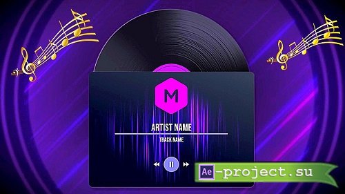 Music Audio Visualizer 2702199 - Project for After Effects (NEW)