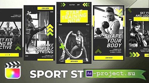 Videohive - Sport Stories 53621275 - Project For Final Cut & Apple Motion