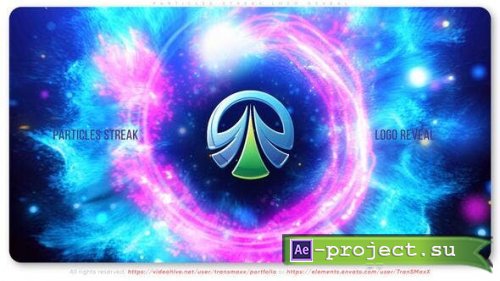 Videohive - Particles Streak Logo Reveal - 53566971 - Project for After Effects