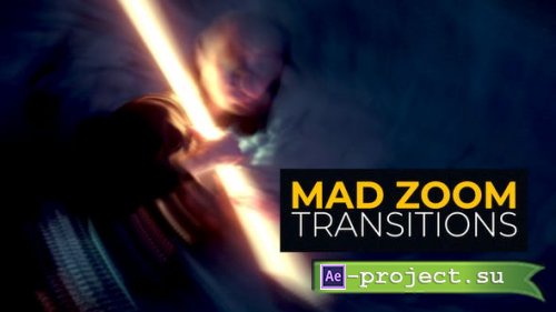 Videohive - Mad Zoom Transitions | After Effects - 53565125 - Project for After Effects