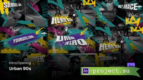 Videohive - Intro/Opening - Urban 90s Set After Effects Project Files - 53506001 - Project for After Effects